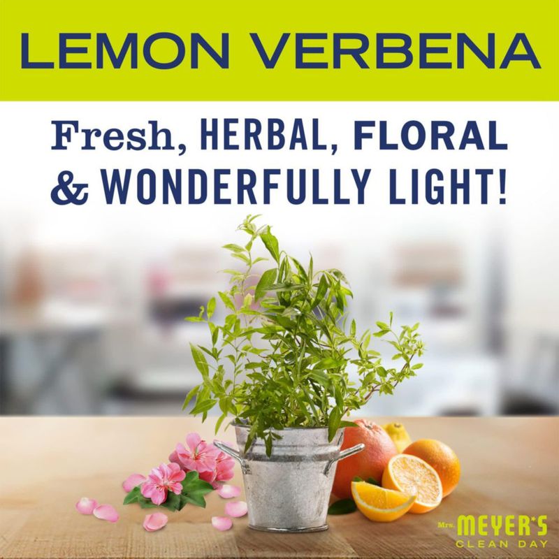 Recambio de jabón de manos Mrs. Meyer's Clean Day Lemon Verbena 1 litro