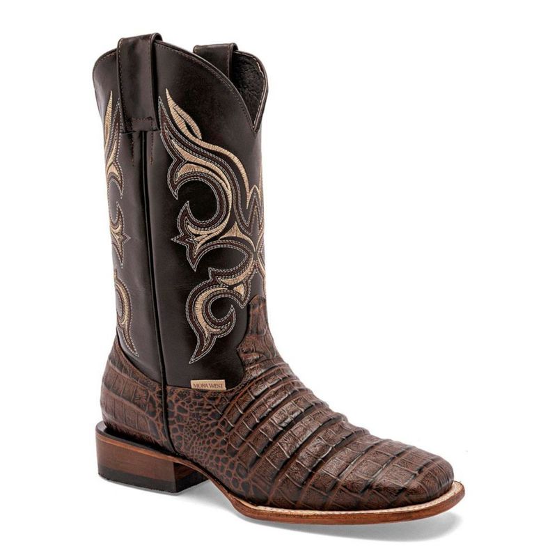 BOTA Y BOTIN VAQUERA MORA WEST LUCIO CAFE Piel