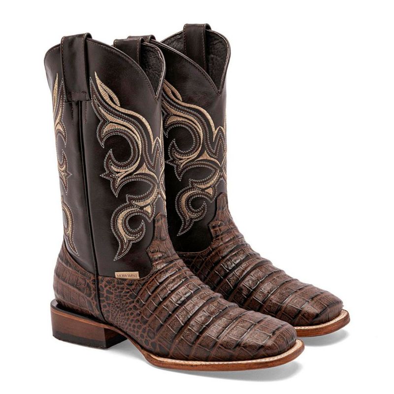 BOTA Y BOTIN VAQUERA MORA WEST LUCIO CAFE Piel
