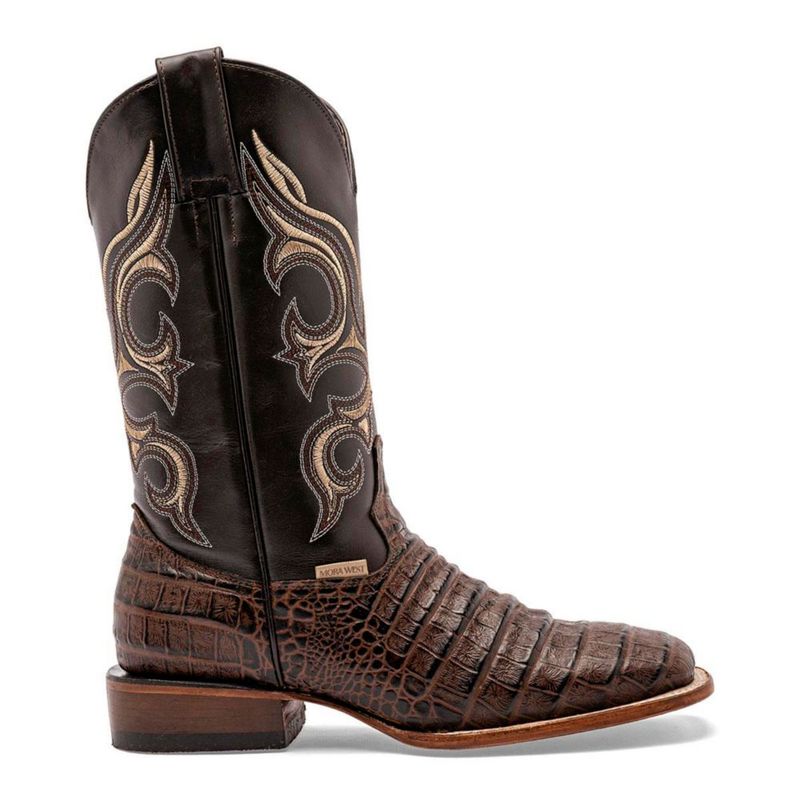 BOTA Y BOTIN VAQUERA MORA WEST LUCIO CAFE Piel