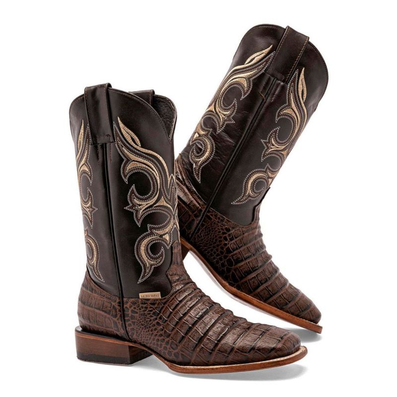 BOTA Y BOTIN VAQUERA MORA WEST LUCIO CAFE Piel