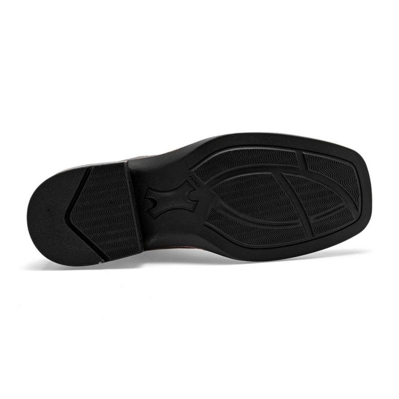 BOTA Y BOTIN VAQUERA MORA WEST LOGAN CAFE Piel