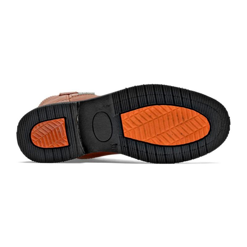 BOTA Y BOTIN VAQUERA MORA WEST MARIO CAMEL Piel