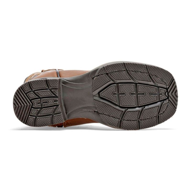BOTA Y BOTIN VAQUERA MORA WEST PABLO CAMEL CAFE Piel