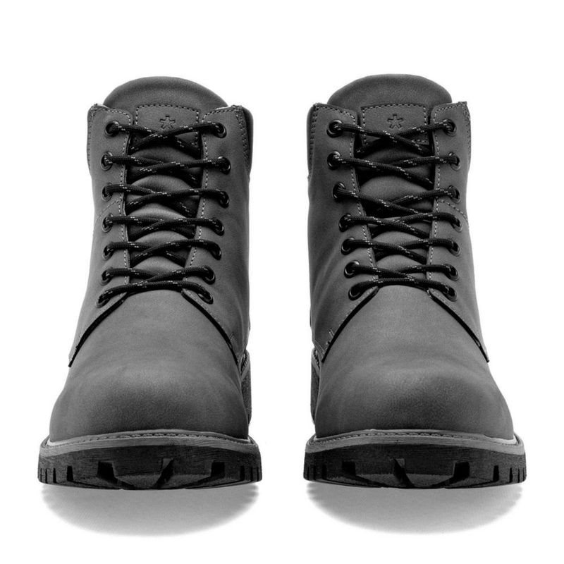 BOTA Y BOTIN CASUAL MORAMORA TOMAS GRIS NEGRO