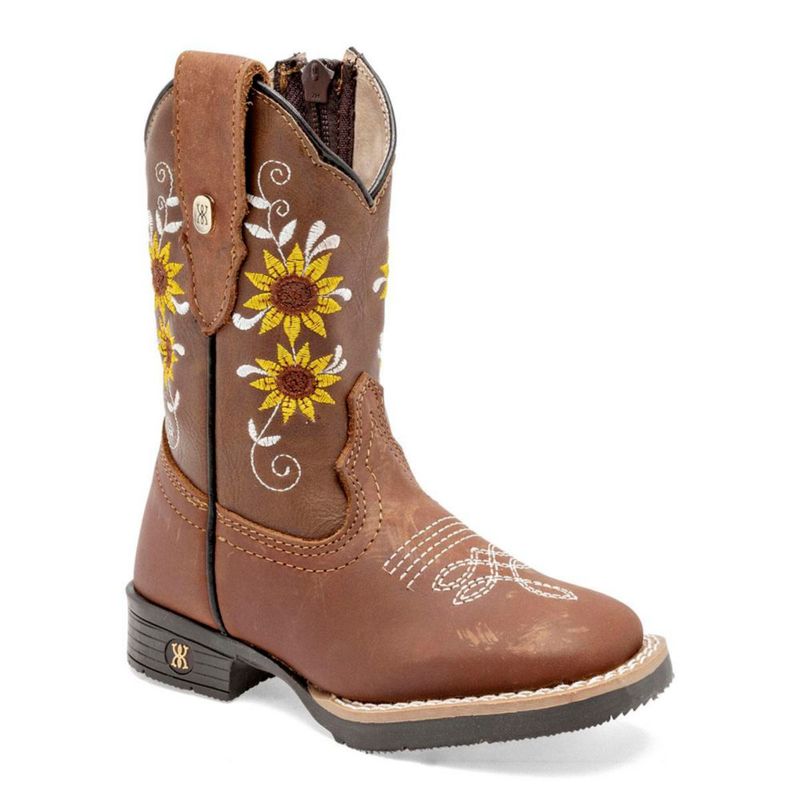 BOTA VAQUERA MORA WEST SIRIA CAMEL AMARILLO Piel