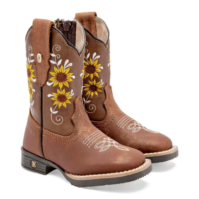 BOTA VAQUERA MORA WEST SIRIA CAMEL AMARILLO Piel