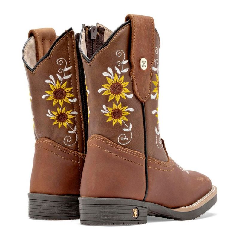 BOTA VAQUERA MORA WEST SIRIA CAMEL AMARILLO Piel