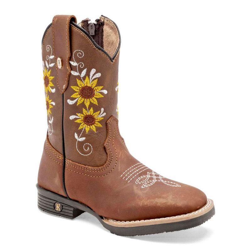 BOTA VAQUERA MORA WEST SIRIA CAMEL AMARILLO Piel