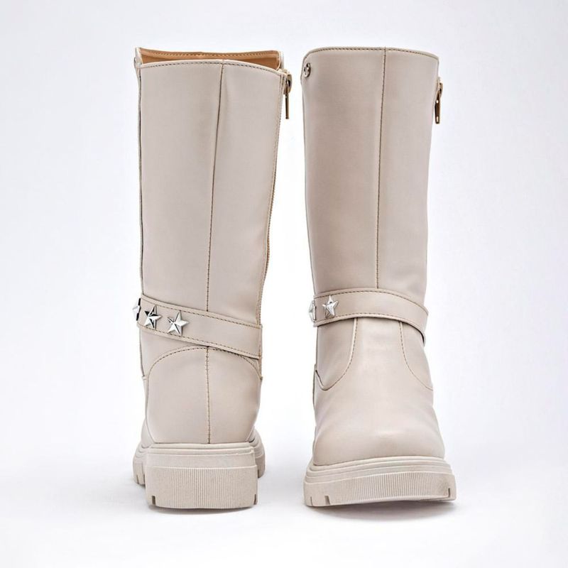 BOTA MORAMORA LILIA LATTE TACON 3 cm