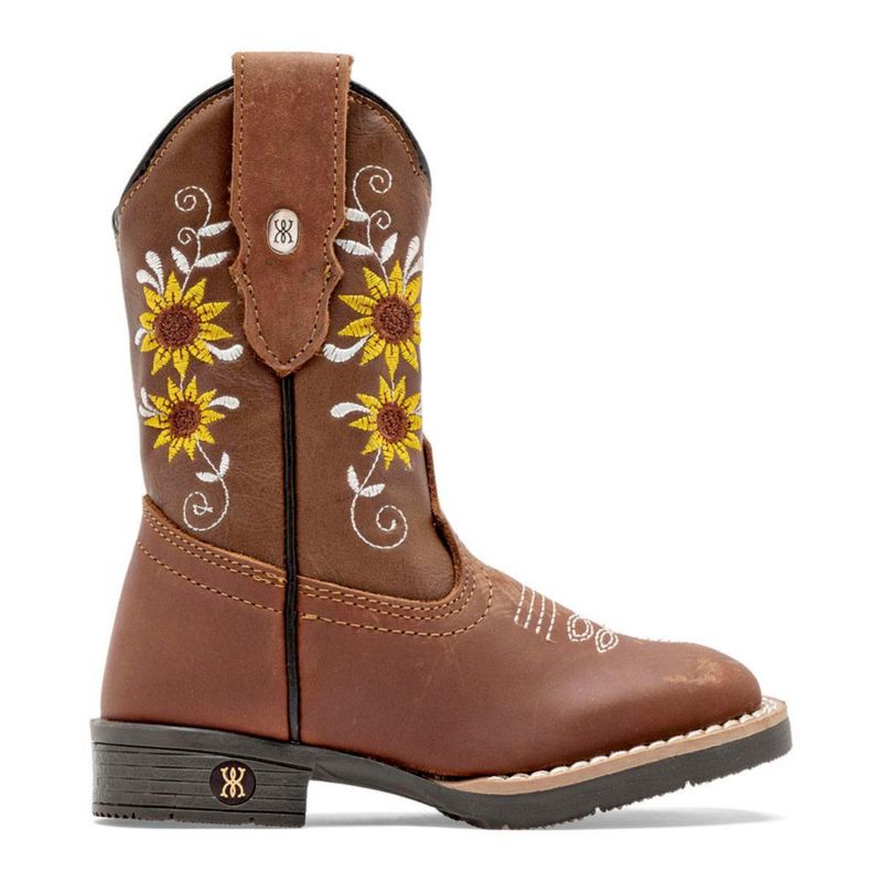 BOTA VAQUERA MORA WEST SIRIA CAMEL AMARILLO Piel