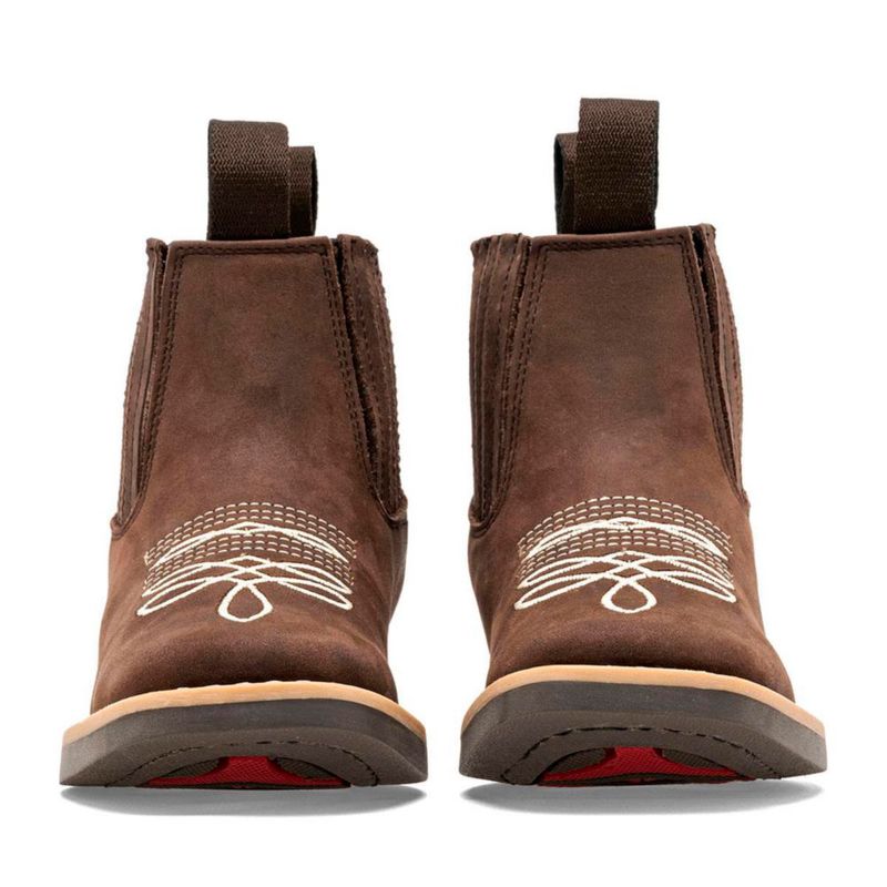 BOTA Y BOTIN VAQUERA MORA WEST TADEO CAFE Piel