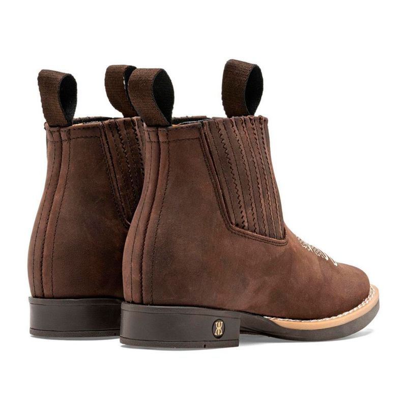 BOTA Y BOTIN VAQUERA MORA WEST TADEO CAFE Piel
