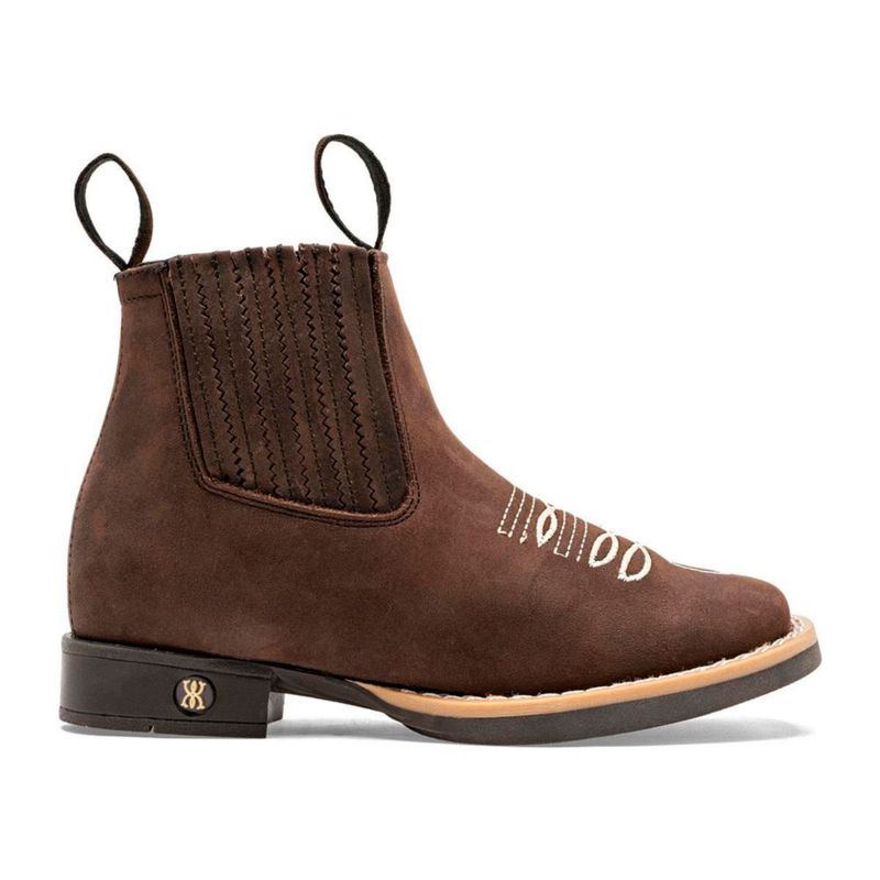 BOTA Y BOTIN VAQUERA MORA WEST TADEO CAFE Piel