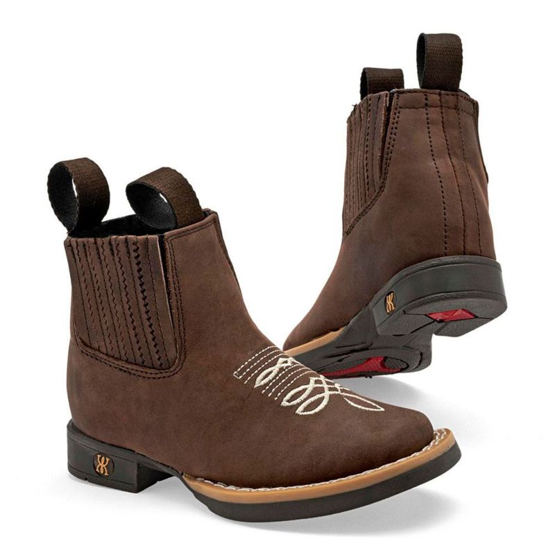 BOTA Y BOTIN VAQUERA MORA WEST TADEO CAFE Piel