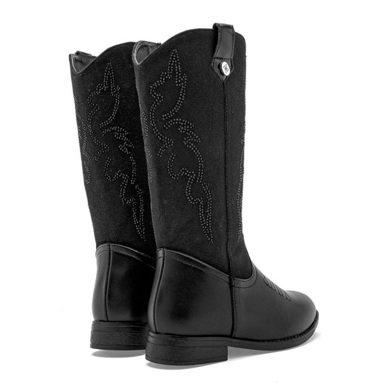 BOTA VAQUERA MORA WEST ASTRID NEGRO