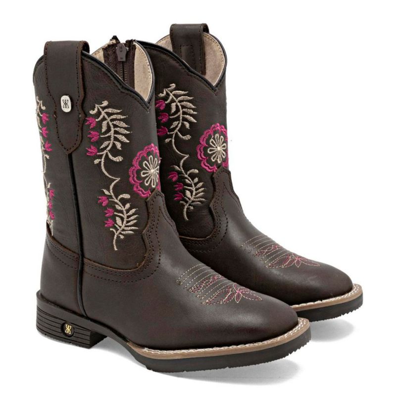 BOTA VAQUERA MORA WEST CIRILA CAFE BEIGE FIUSHA Piel
