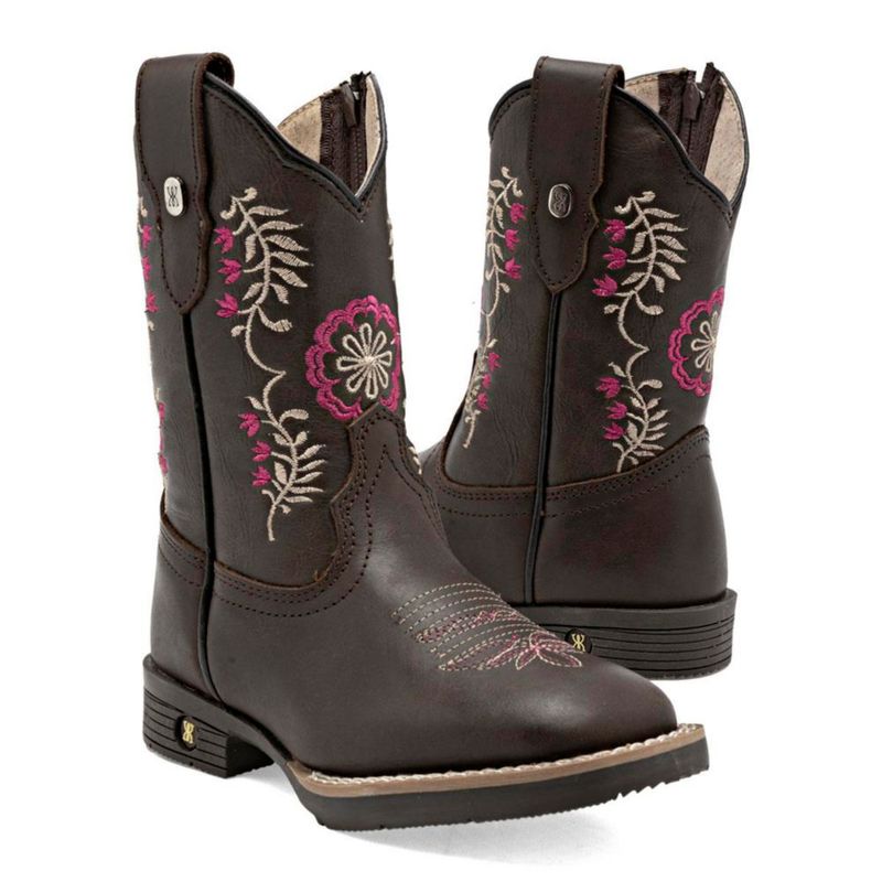 BOTA VAQUERA MORA WEST CIRILA CAFE BEIGE FIUSHA Piel