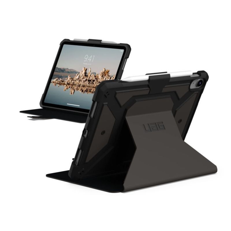 Funda tipo folio resistente negra para iPad 11"/10.9" UAG