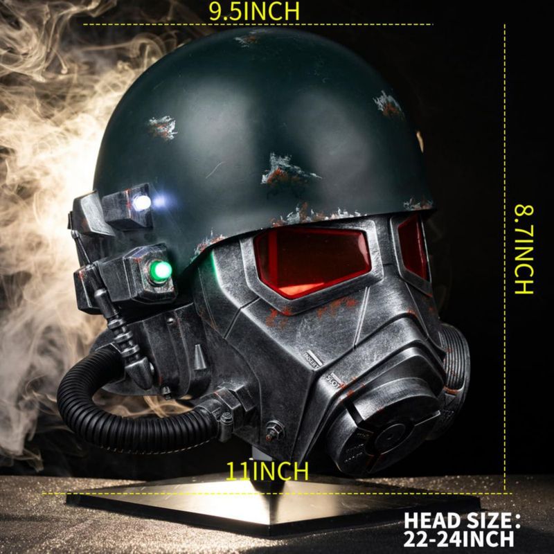 Máscara de Disfraz HeroCrafts Casco de Armadura NCR Cosplay