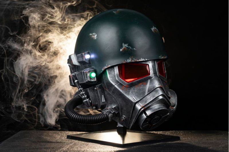 Máscara de Disfraz HeroCrafts Casco de Armadura NCR Cosplay