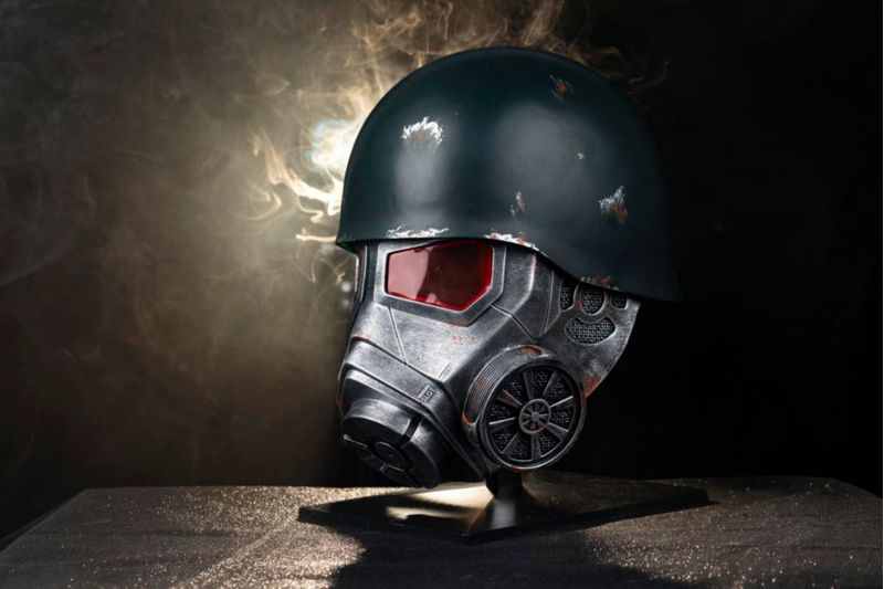 Máscara de Disfraz HeroCrafts Casco de Armadura NCR Cosplay
