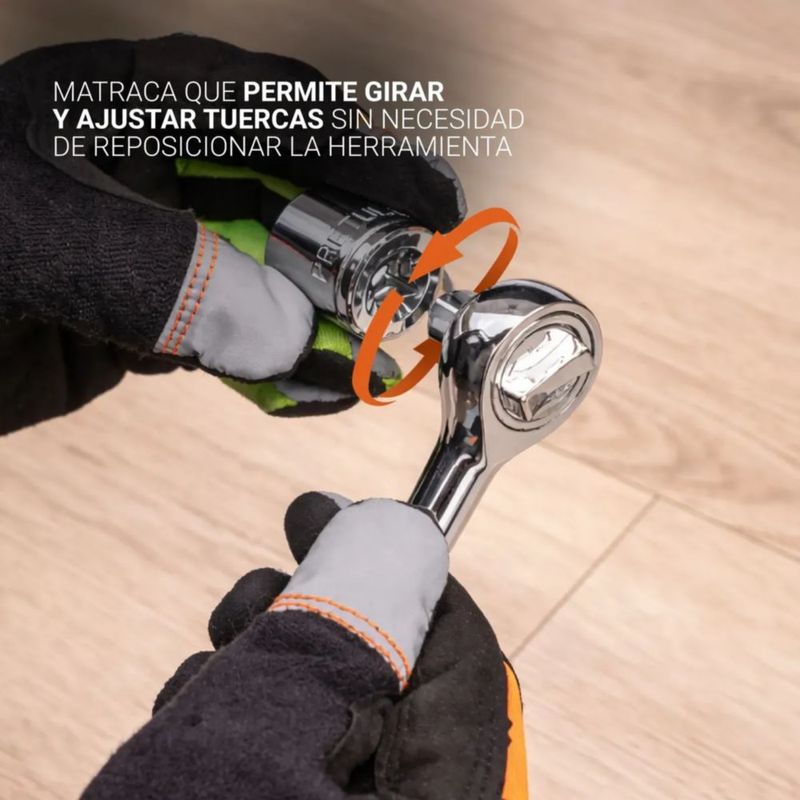 Juego De Herramientas Para Mecánica 104 Piezas,