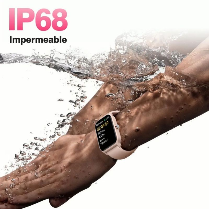 Smartwatch 1.8'' Reloj Inteligente Bluetooth Llamada Alexa rosa