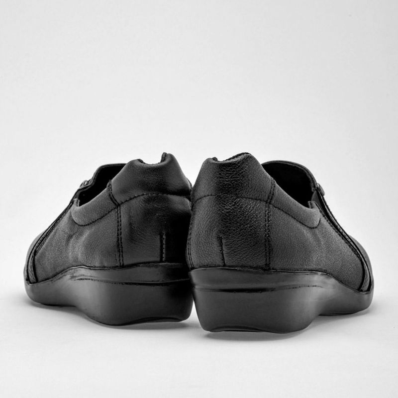 CONFORT CERRADO MORA CONFORT ADRIANA NEGRO TACON 4 cm Piel