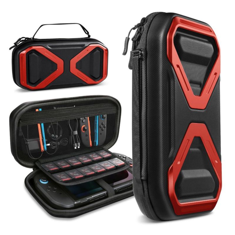 Estuche de Transporte SUPCASE Switch 2 2025 Rojo - Edición Pro