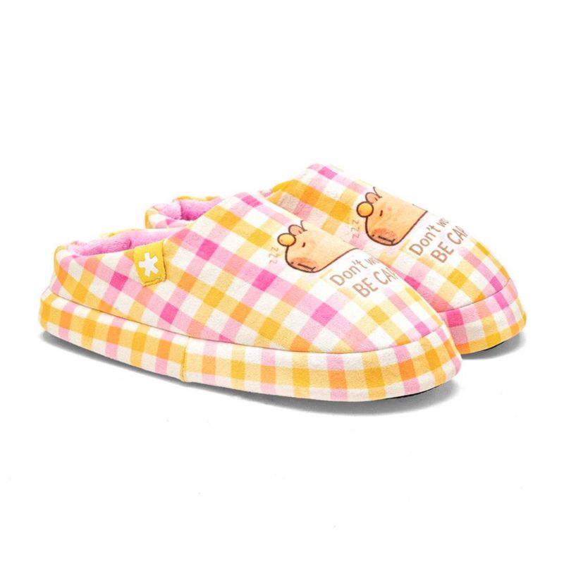 PANTUFLA MORAMORA REMY AMARILLO MULTICOLOR