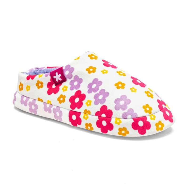 PANTUFLA MORAMORA REMY BLANCO MULTICOLOR