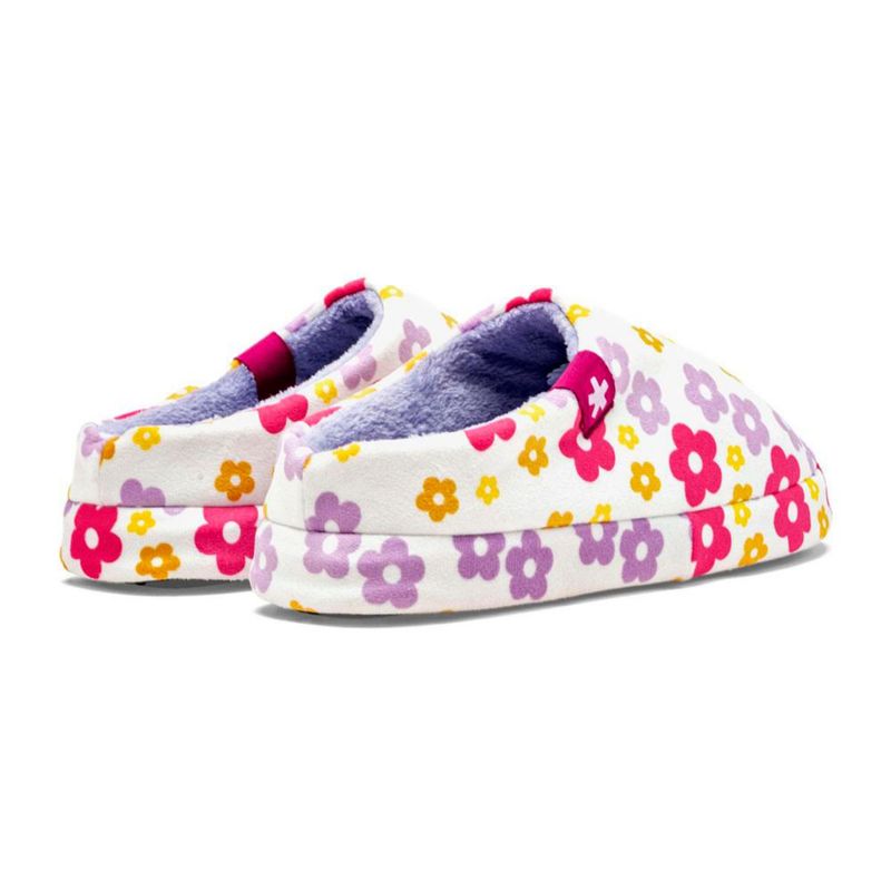 PANTUFLA MORAMORA REMY BLANCO MULTICOLOR