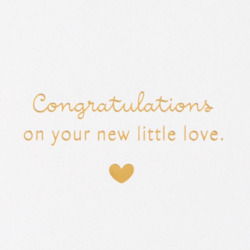 Tarjeta de Baby Shower Hallmark 13 cm x 18 cm Nuevo Pequeño Amor
