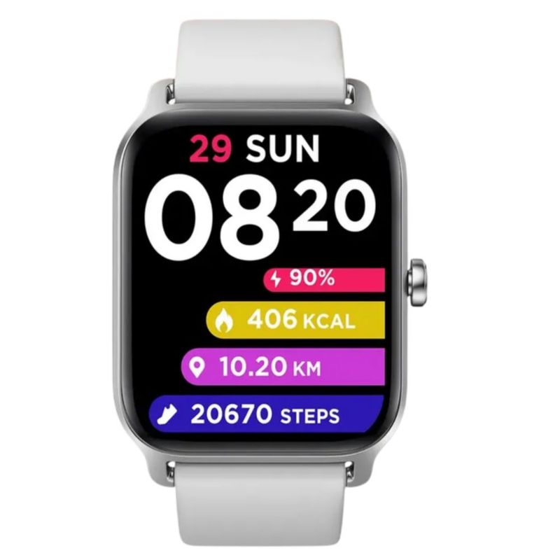 Smartwatch 1.8'' Reloj Inteligente Bluetooth Llamada Alexa Blanco