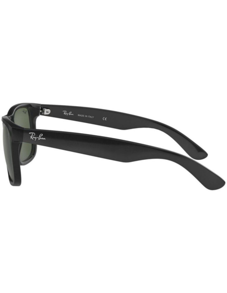 Anteojos Lentes Sol Ray Ban Polarizado Justin RB4165 Clásico Negro/Verde 54