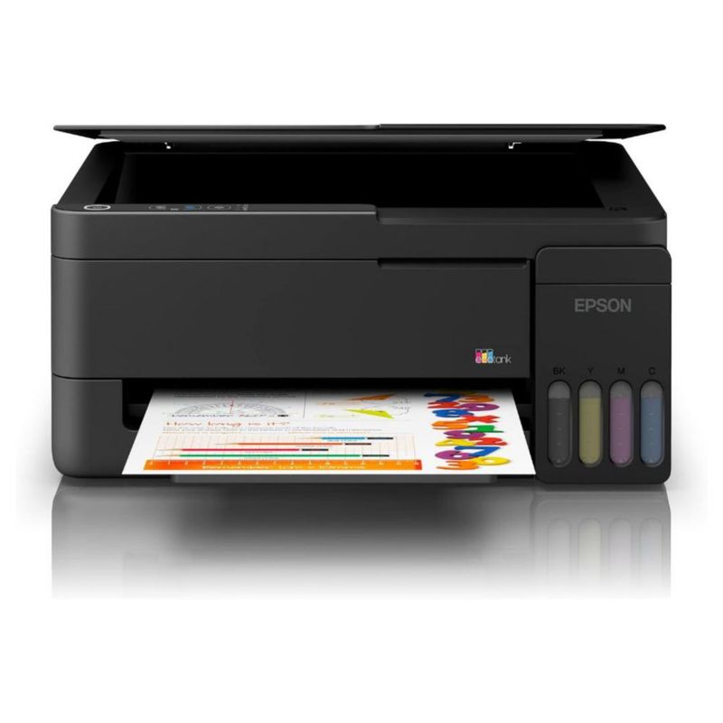 Impresora Epson EcoTank L3310 Multifuncional a Color – Impresora, Copiadora y Escáner Con conexión USB