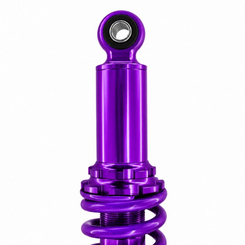AMORTIGUADOR UNIVERSAL PARA MOTO DE TRABAJO MORADO