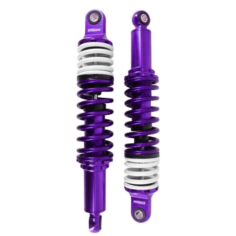 AMORTIGUADOR UNIVERSAL PARA MOTO DE TRABAJO MORADO