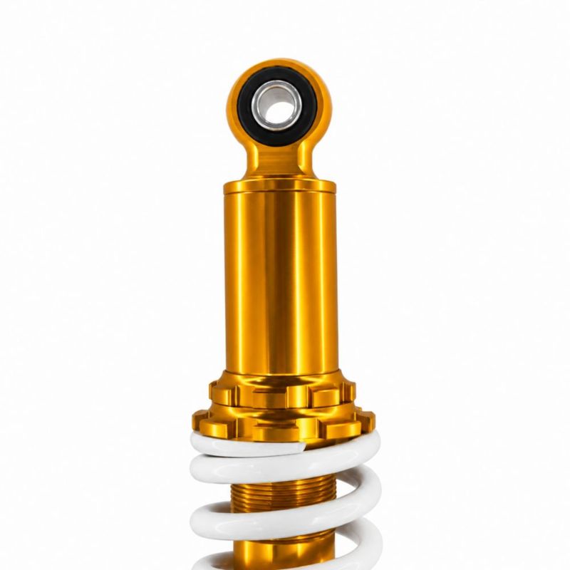 AMORTIGUADOR UNIVERSAL PARA MOTO DE TRABAJO DORADO