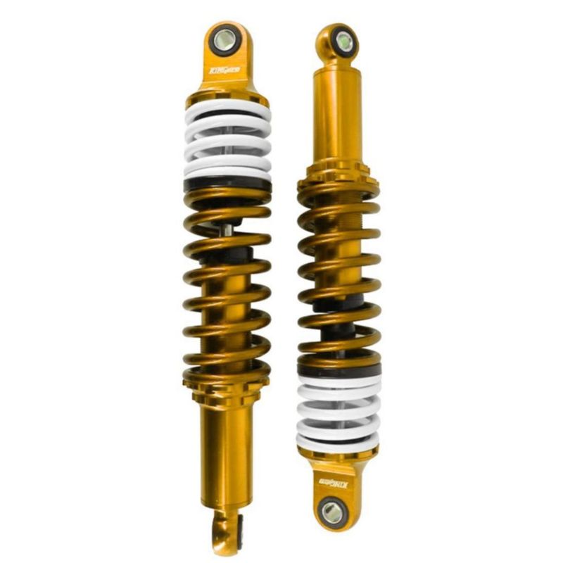 AMORTIGUADOR UNIVERSAL PARA MOTO DE TRABAJO DORADO