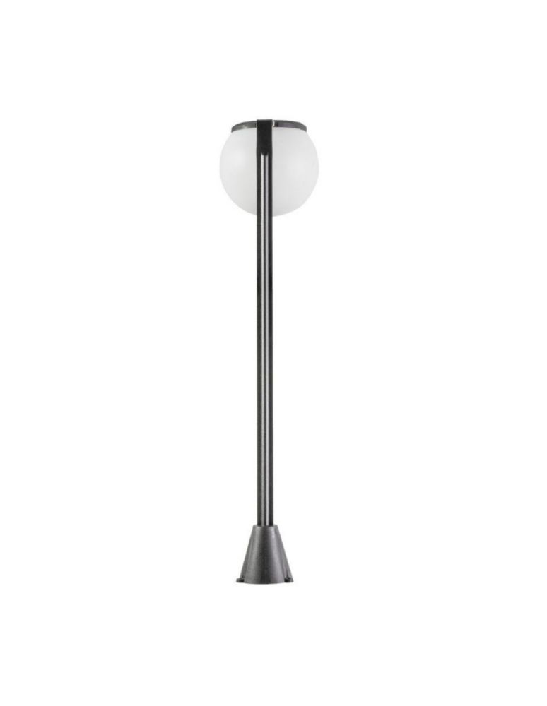 Estaca Solar LED para Jardín Exteriior 3000K Luz Cálida Resistente al Agua IP44 Negro