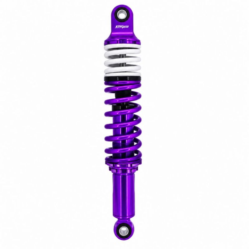 AMORTIGUADOR UNIVERSAL PARA MOTO DE TRABAJO 2 MORADO
