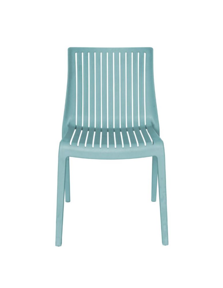 Silla de Comedor Ergonómica y Estibable de Polipropileno, Diseño Elegante para Interior y Exterior (Soporta 120kg)