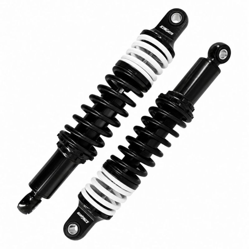 AMORTIGUADOR UNIVERSAL PARA MOTO DE TRABAJO NEGRO
