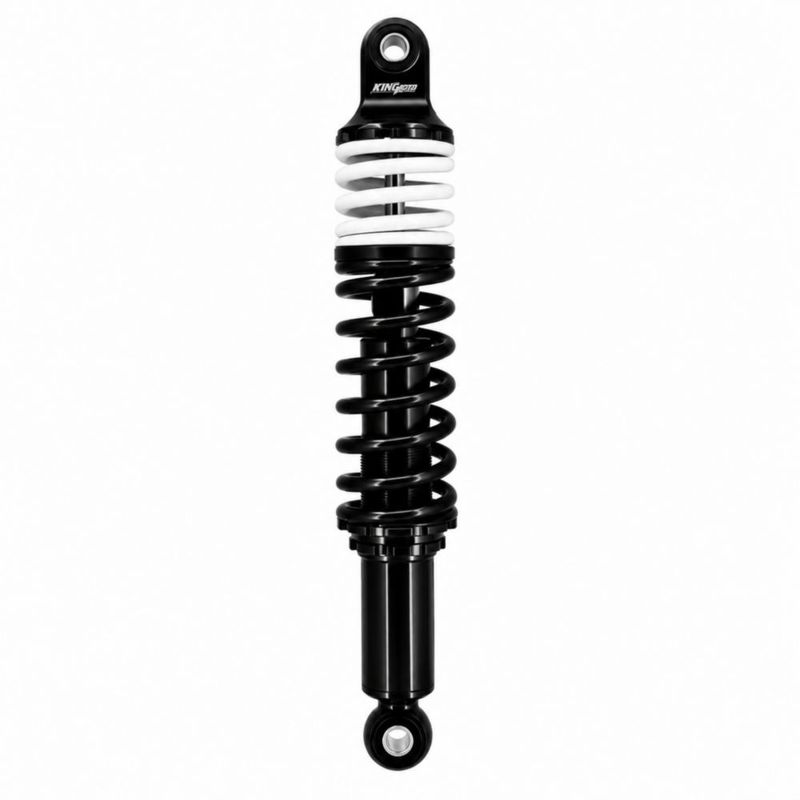 AMORTIGUADOR UNIVERSAL PARA MOTO DE TRABAJO NEGRO
