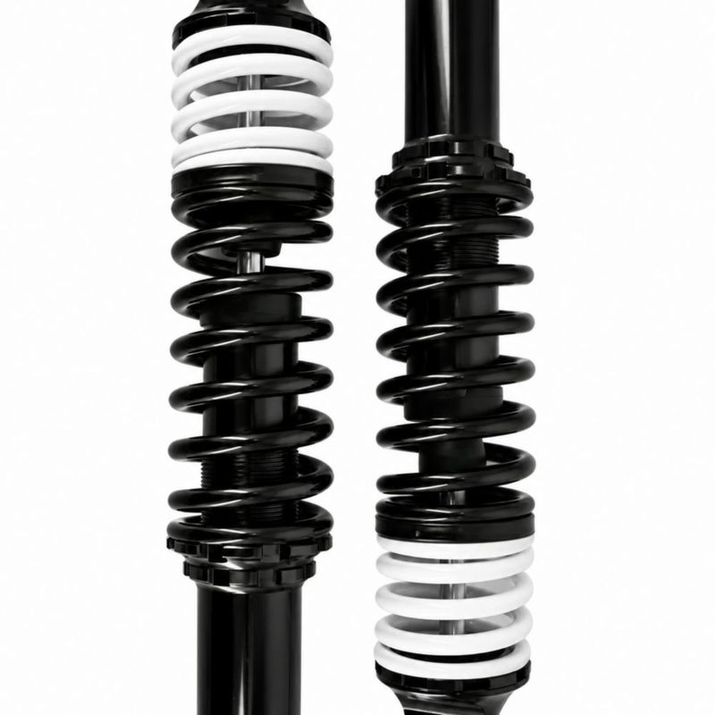 AMORTIGUADOR UNIVERSAL PARA MOTO DE TRABAJO NEGRO