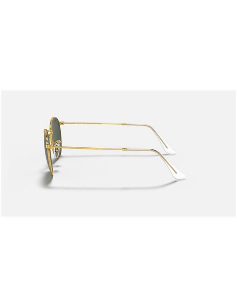 Anteojos Lentes de Sol Ray Ban Round Metal RB3447 919631 53-21 Dorado/Verde