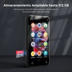 Reproductor Música Mp3 Mp4 Bluetooth Con Pantalla Táctil 16g NEGRO