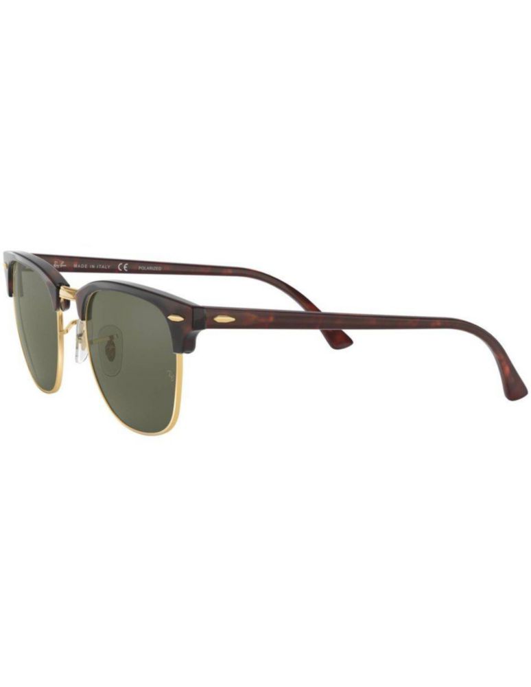 Anteojos Lentes de Sol Ray Ban Polarizado Clubmaster RB3016 99058 51-21